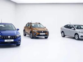 gamme Dacia