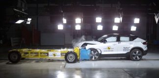 Volvo C40 Recharge - tests Euro NCAP