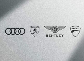 Logo Audi Lamborghini Bentley et Ducati