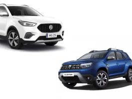 MG ZS vs Dacia Duster