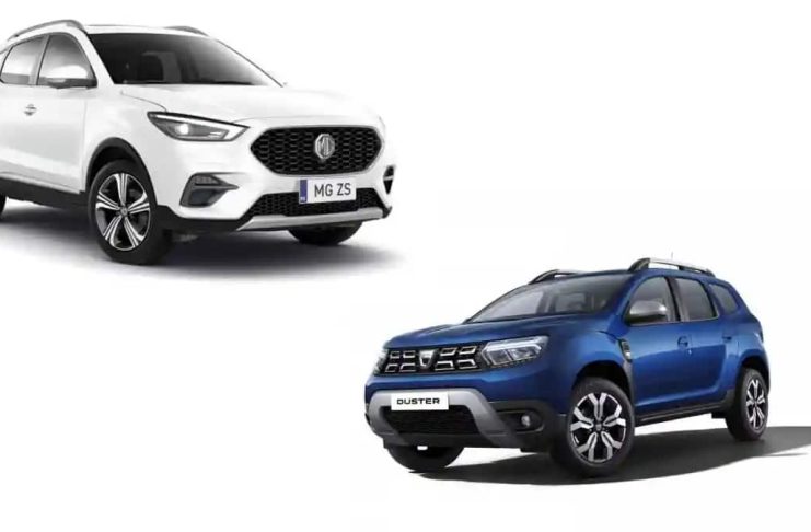 MG ZS vs Dacia Duster