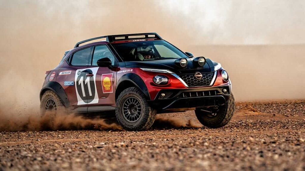 Nissan JUKE Hybrid Rally Tribute Concept- Dynamic
