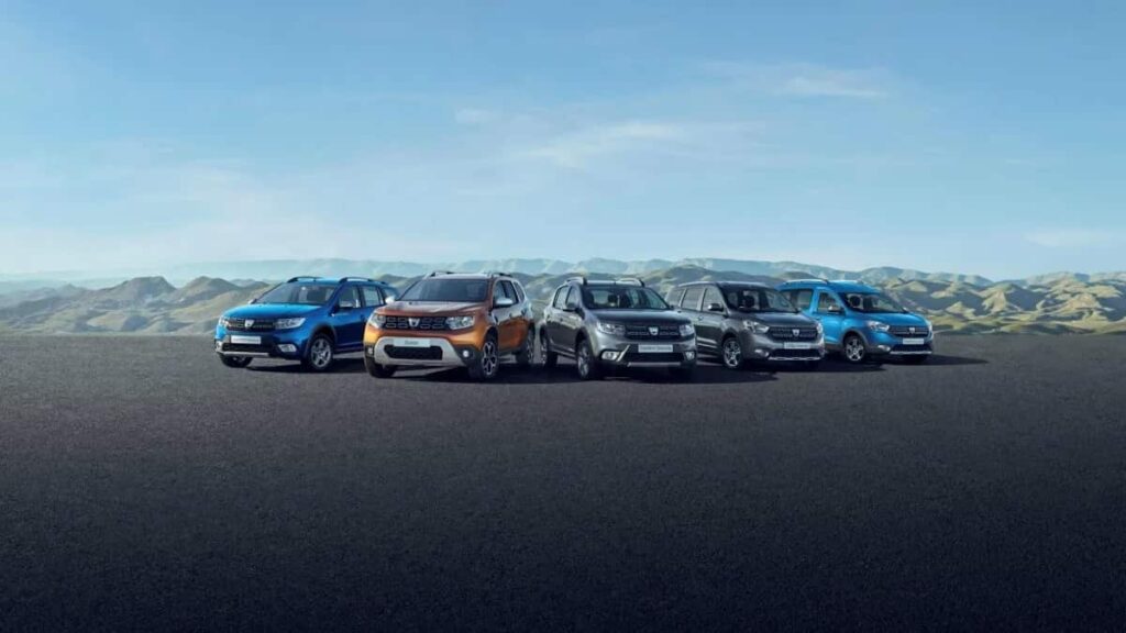 gamme dacia