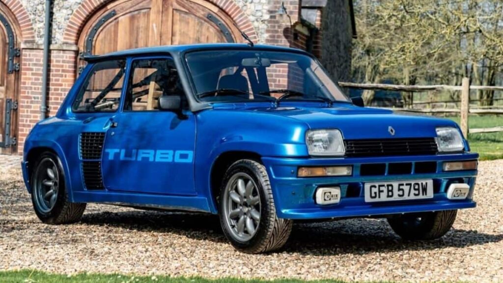 Renault 5 Turbo, modèle 1981