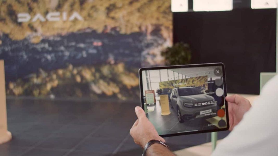 Dacia AR - l'application de réalité augmente