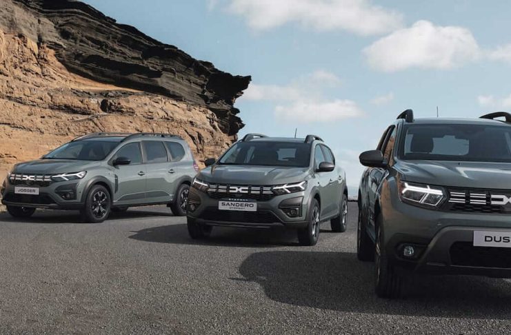Nouvelle identité visuelle Dacia - Gamme