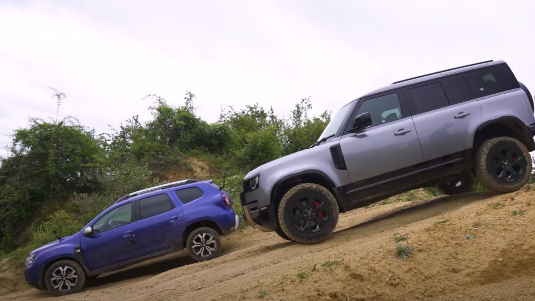 Dacia Duster vs Land Rover Defender