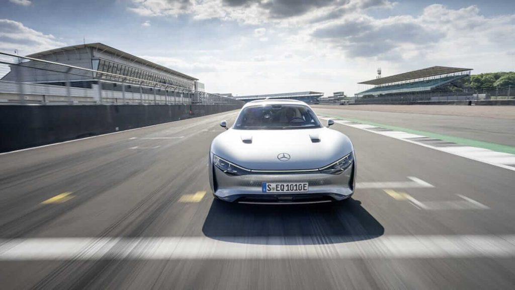 Mercedes-Benz : Le VISION EQXX bat son propre record d’efficience lors d’un road trip de 1 202 km Mercedes-Benz VISION EQXX