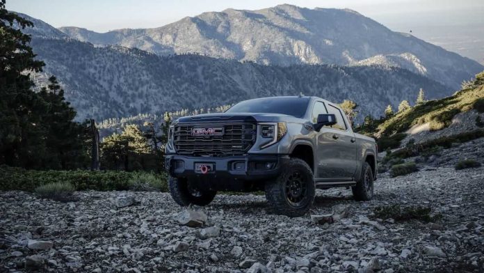 2023 GMC Sierra 1500 AT4X AEV Edition off-road