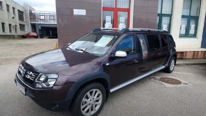 Dacia Duster limousine - crédit image chaine Youtube Mihai Matincu