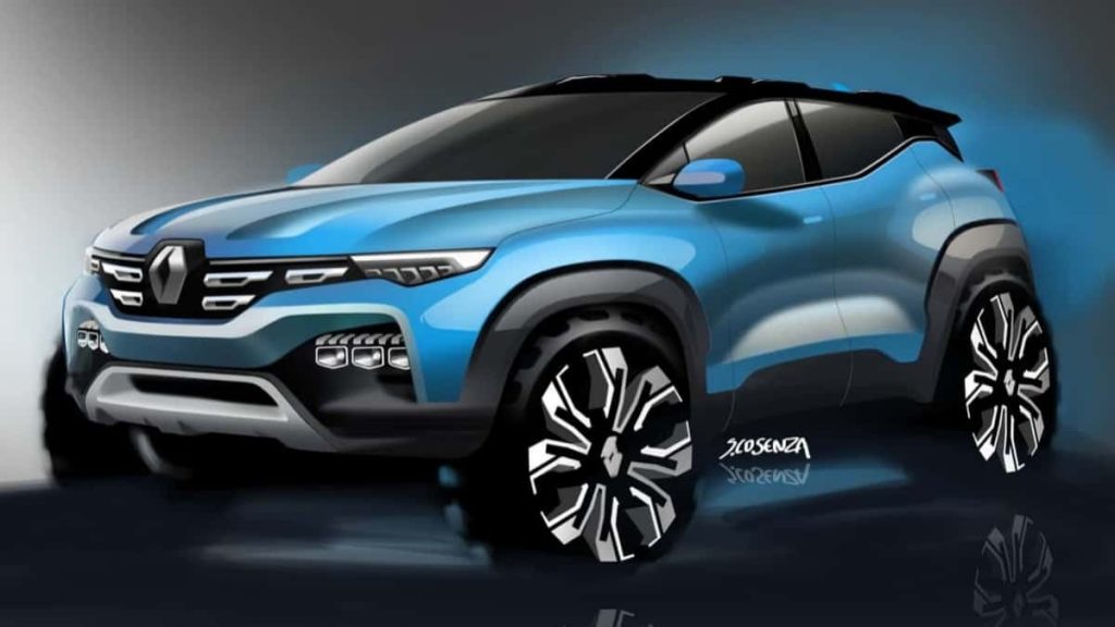 Renault Kiger - esquisse