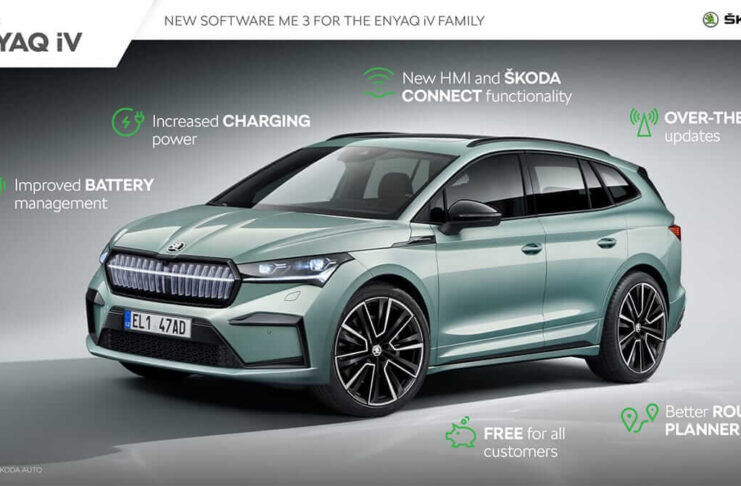 Skoda Enyaq infotainment