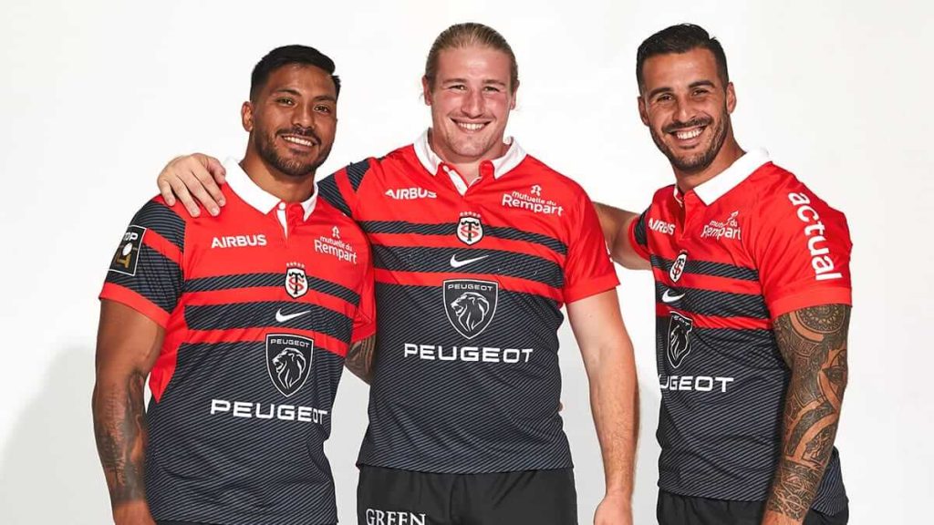 Les PEUGEOT fidèle au maillot du Stade Toulousain pour la 27e saison consécutive