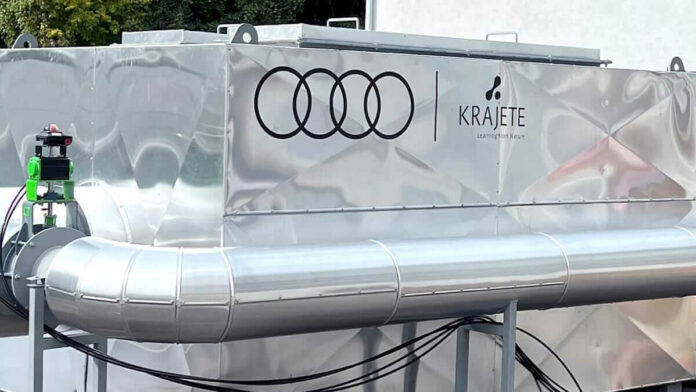 Audi et Krajete filtrent le CO2 de l’air