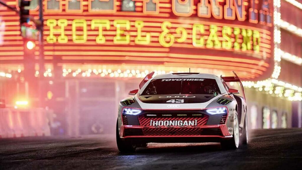 Ken Block _ Audi S1 Hoonitron _ Electrikhana