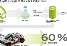 Audi avec reFuels - Rallye Dakar 2023