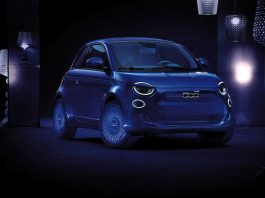 Fiat 500e Kartell concept one-off front ¾ exterior