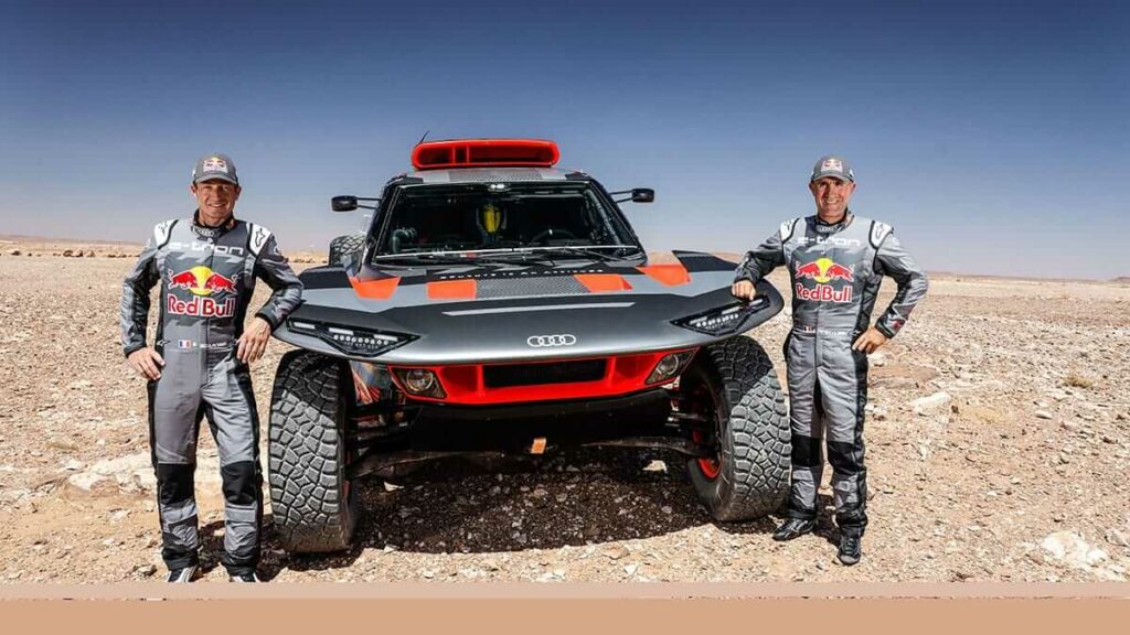 Stéphane Peterhansel, Edouard Boulanger, Mattias Ekström, Emil Bergkvist, Carlos Sainz, Lucas Cruz, Audi RS Q e-tron, Q Motorsport