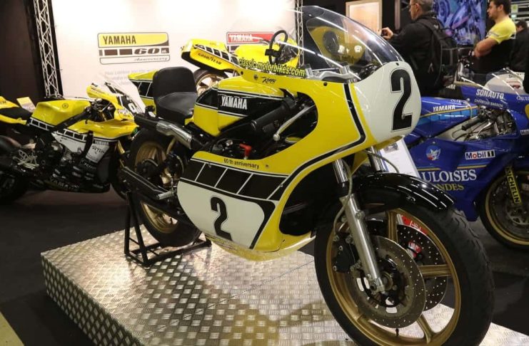 Yamaha au salon Moto Légende
