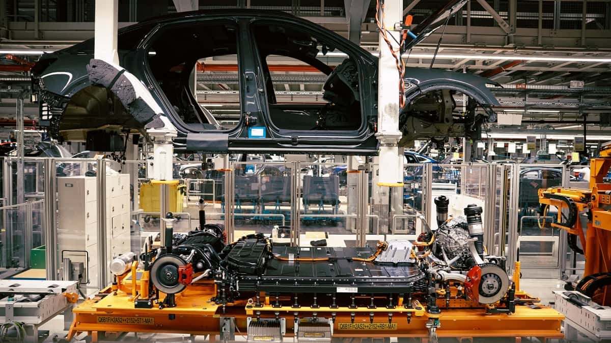 Nouvelle Audi Q8 e-tron - usine de Bruxelles