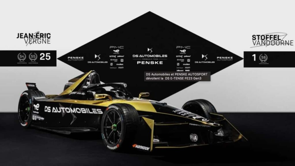 DS E-TENSE FE23 Gen3