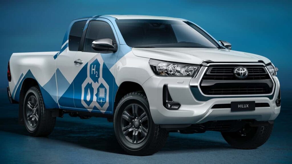 Toyota Hilux : nouvelle version à pile à combustible hydrogène Toyota Hilux - hydrogène