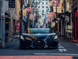 Bugatti W16 Mistral Japan