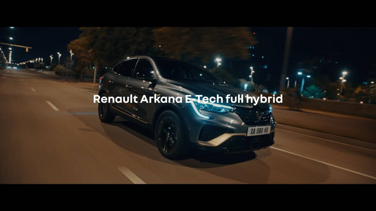 Nouvelle campagne publicitaire Renault Arkana E-Tech full hybrid « hybride par nature »