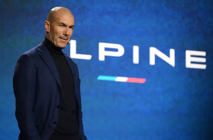 Alpine _ Zinedine Zidane