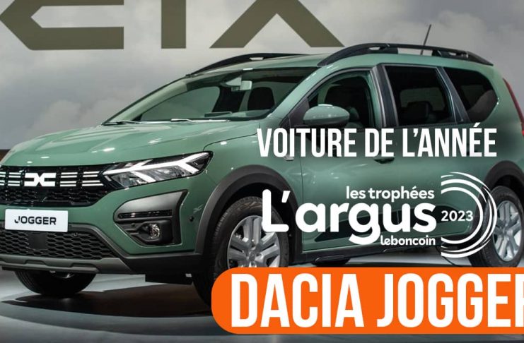 Dacia Jogger _ Voiture de l'année 2023_Trophées Largus