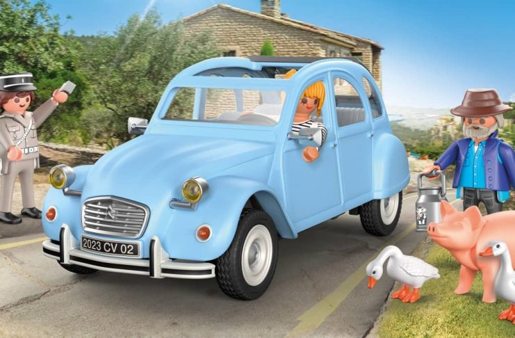 Partenariat Playmobil et Citroen