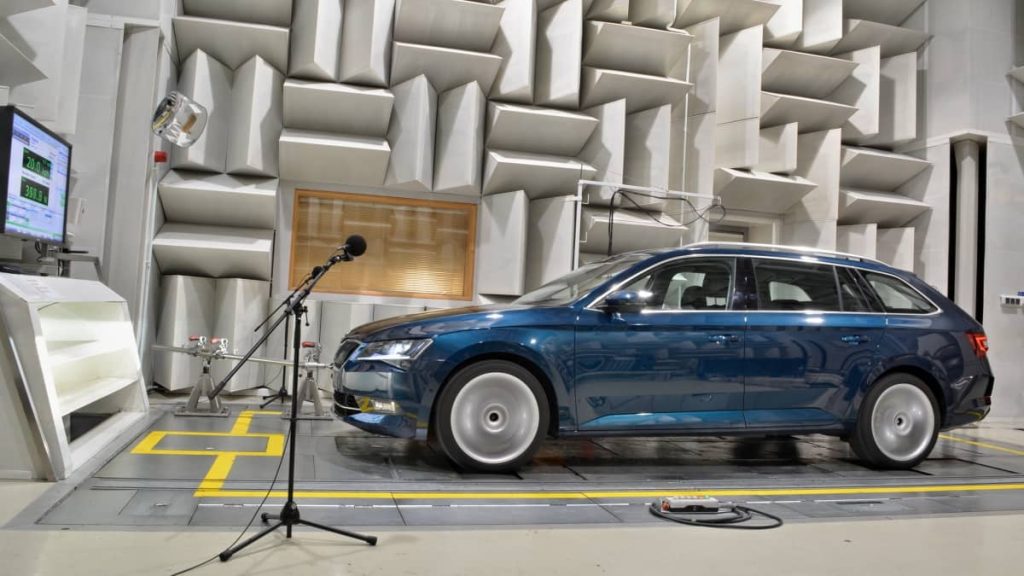 insonorisation chez Skoda