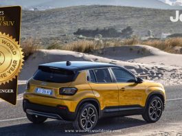 La Jeep Avenger élue meilleur SUV familial 2023 par le WWCOTY