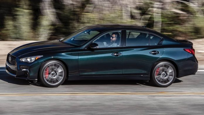 2023 INFINITI Q50 Black Opal