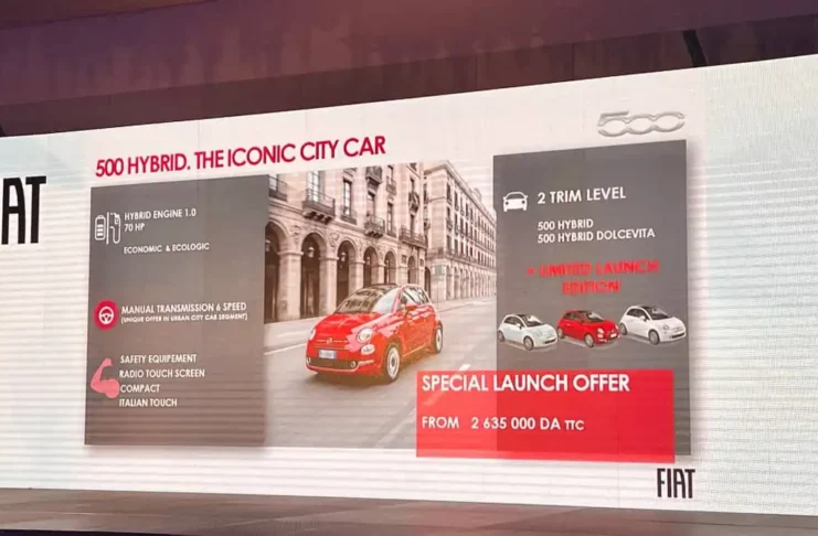 Fiat Algerie prix-Fiat-500-Hybrid