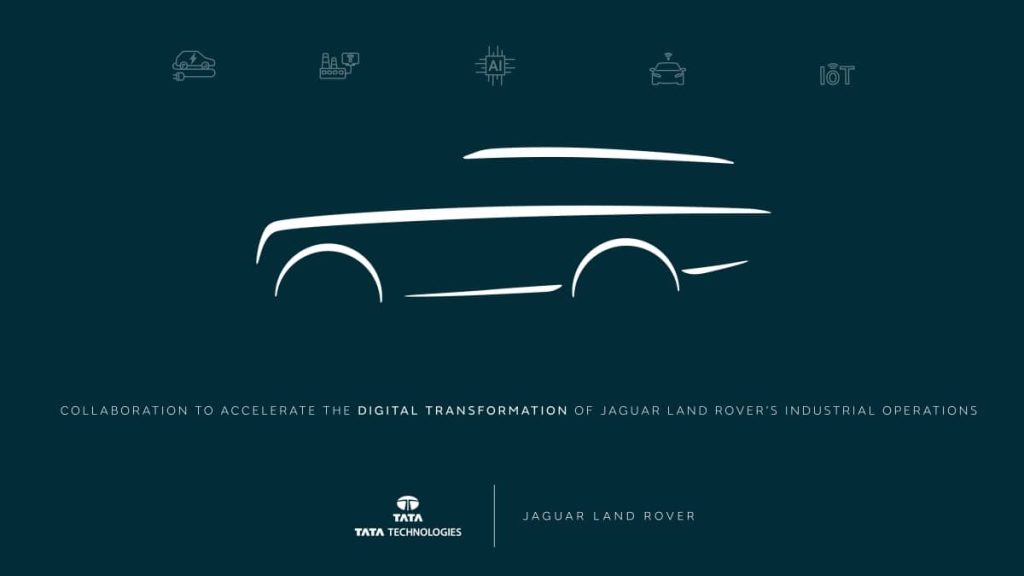 Jaguar Land Rover s’associe à TATA Technologies pour accélérer la transformation digitale de ses opérations industrielles Jaguar Land Rover _ TATA