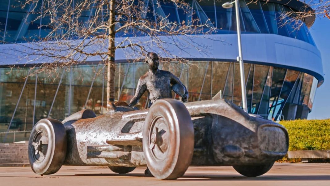 Juan Manuel Fangio au Musée Mercedes-Benz