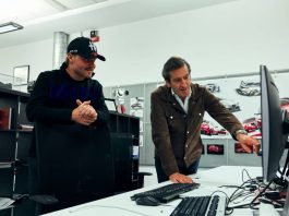 Valtteri Bottas au travail au Centro Stile Alfa Romeo