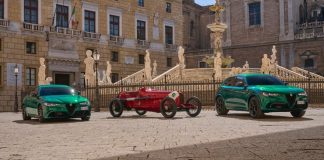 Alfa Romeo à la légende du Quadrifoglio-Guilia-Stelvio
