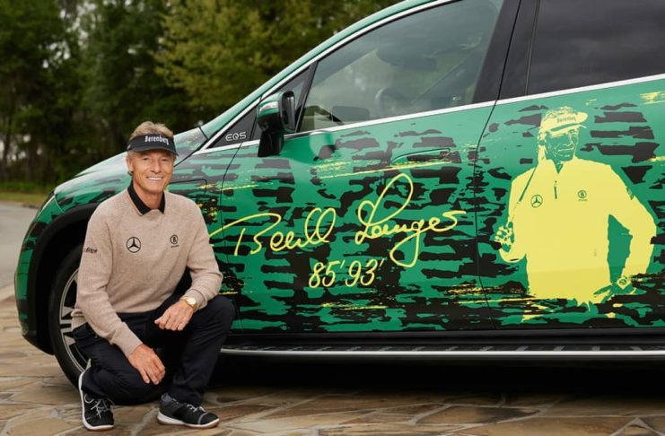 Bernhard Langer_Mercedes EQS