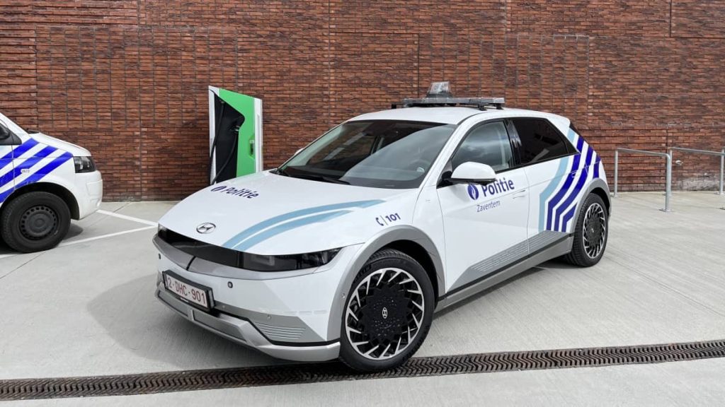 La Police de Zaventem désormais en Hyundai IONIQ 5