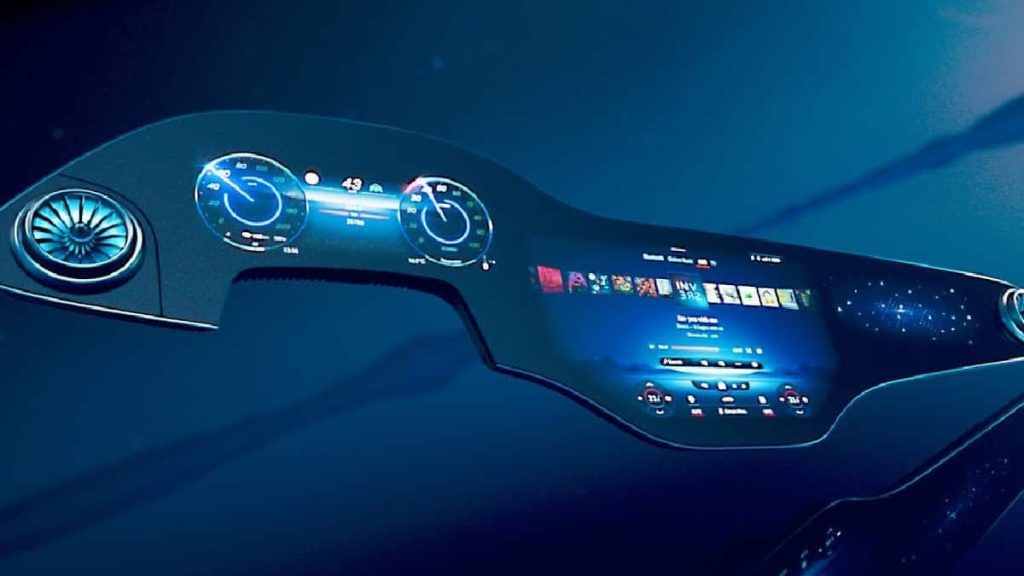 Mercedes Hyperscreen