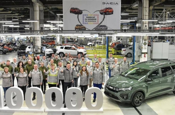 dacia jogger production mioveni