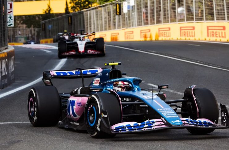 Alpine F1 - Grand prix Azerbaijan