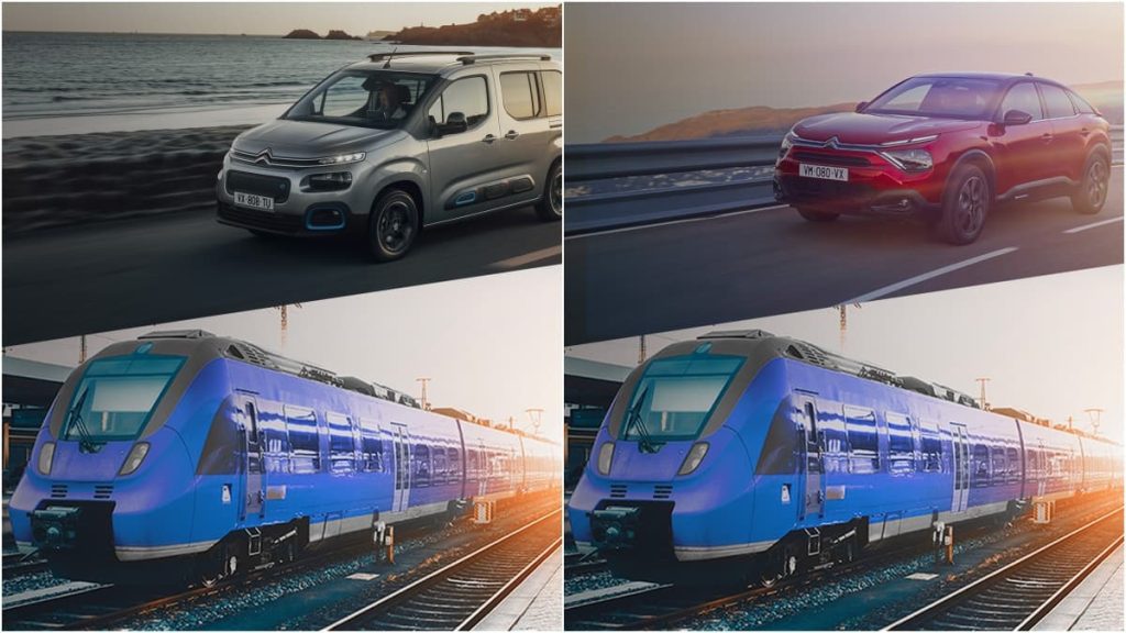 Citroën propose aux acheteurs de véhicules électriques de bénéficier également de voyages en train à prix réduit Citroen électrique - Train