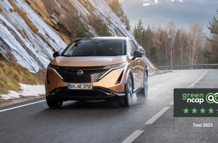 Nissan Ariya 5 stars Green NCAP 2023