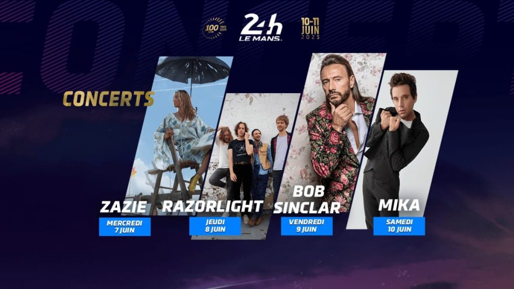 QUATRE SOIRÉES CONCERT D'EXCEPTION POUR LE CENTENAIRE DES 24 HEURES DU MANS