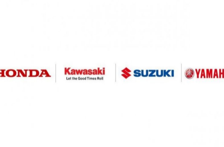 Yamaha, Honda, Kawasaki, Suzuki