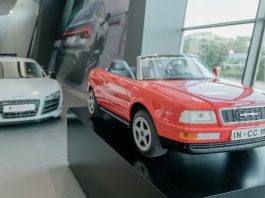 Audi 150 ans d'Innovation. Wagemut. Transformation