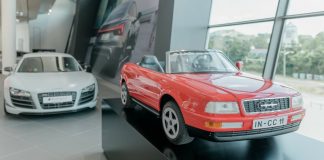Audi 150 ans d'Innovation. Wagemut. Transformation